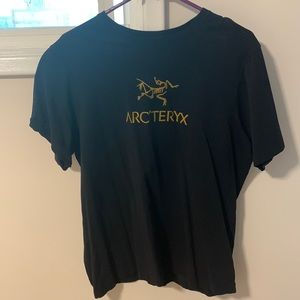 Arcteryx, Mens Black Tee, Large